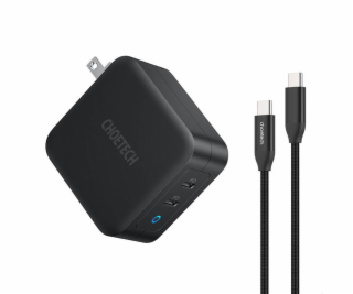 Choetech PD6008 2xUSB-C PD 100W GaN síťová nabíječka