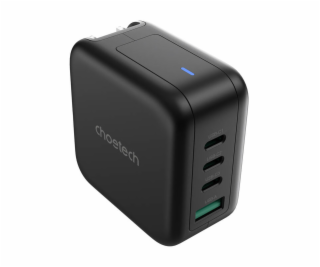 Síťová nabíječka Choetech PD6055 70W GaN s adaptéry pro U...