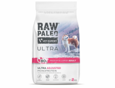 RAW PALEO Ultra Pork Medium & Large Adult - suché krmivo pro psy - 2kg