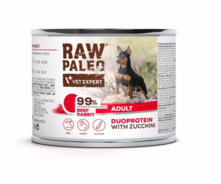 RAW PALEO Duoprotein Beef & Rabbit Adult - vlhké krmivo p...