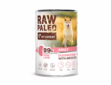 RAW PALEO Duoprotein Pork & Lamb Adult - vlhké krmivo pro psy - 400g