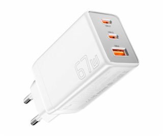 Essager ECT67W-LJB02-Z GaN 67W 2C+A Charger (white)