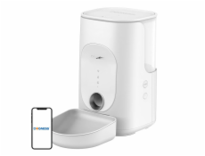 Dogness F16 WiFi 5G 4L smart food dispenser with plastic bowl (white)