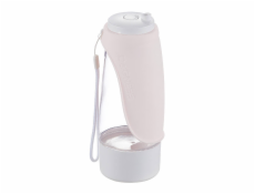 Dogness D10 438ml Travel Bottle + 2-in-1 Pet conteiner (light pink)