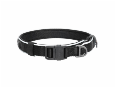 Reflective collar Dogness size L (Black)