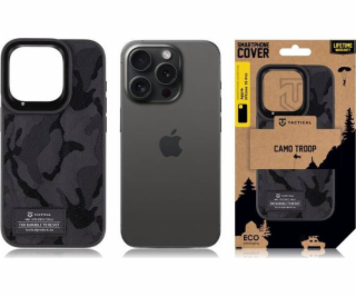 Tactical  Camo Troop Cover pro Apple iPhone 15 Pro standa...