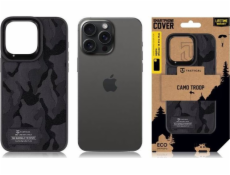 Tactical  Camo Troop Cover pro Apple iPhone 15 Pro Max Black standard