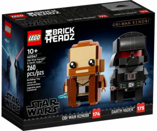 LEGO BRICKHEADZ STAR WARS 40547 Obi-Wan Kenobi a Darth Vader