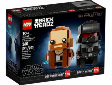 LEGO BRICKHEADZ STAR WARS 40547 Obi-Wan Kenobi a Darth Vader