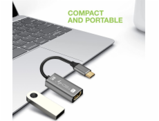 Techly USB adaptér Techly USB-C auf HDMI 2.1 Adaptér 0,15 m