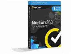 NORTON 360 FOR GAMERS 50GB CZ 1 uzivatel pro 3 zarizeni  na 1 rok BOX