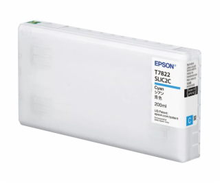 Atramentová kazeta Epson azúrová T 782 200 ml T 7822N