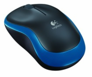 Logitech M 185 Cordless Notebook Mouse USB black / blue