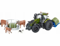 TOMY Britains Metalic Green Valtra set 43323