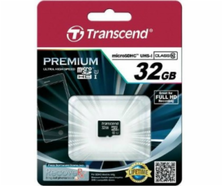 Transcend microSDHC         32GB Class 10 UHS-I 400X