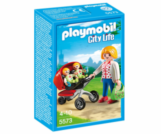 Playmobil 5573 Kočárek pro dvojčata