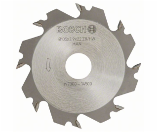 Kotoučová fréza - 8, 22 mm, 4 mm - 3165140184359 BOSCH