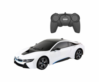 RASTAR R/C 1:18 BMW i8 auto na dálkové ovládání (bílé)