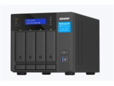 QNAP 4-bay TVS-h474-PT-8G (Pentium Gold 3,7GHz, 8GB DDR4, 4x 3,5 , 2x M.2 PCIe Gen3, 2x 2,5GbE)