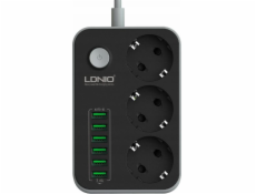 LDNIO Power Strip Ldnio Power Strip 6 zásuviek + 4X USB port (Se6403)