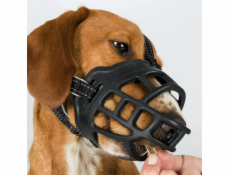 TRIXIE Muzzle Flex muzzle for dog - size S- black