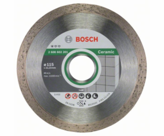 Bosch Diamant.rezaci kotuc 115x22,23 Stand. for Ceramic