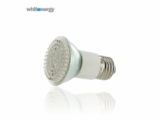 WE LED žárovka 80xLED 3W E27 230V teplá bílá