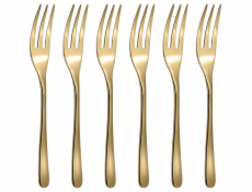 Sambonet Taste PVD 6 Cake Forks Set