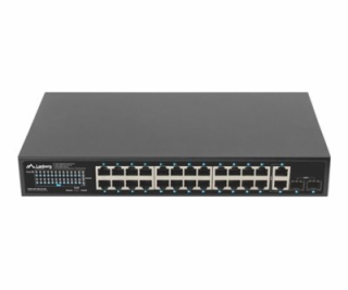 Switch 24x1GB POE+ 2XGB 2xsfp Rack 19    Gigabit Ethernet...