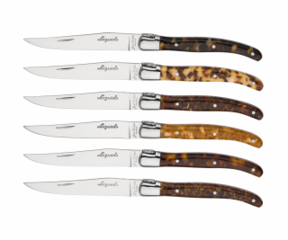 Jean Dubost Laguiole      6 pcs. Steak Knives Set Acrylic