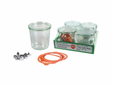 WECK Sturzglas 0,5l 4er Pack