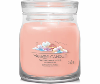 Svíčka ve skleněné dóze Yankee Candle, Akvarelová obloha,...