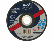 Techniflex DISK BRÚSENÝ KOV INCOFLEX 125*6,5 M275-125-6,5-22A24S