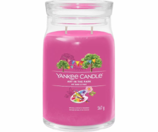 Svíčka ve skleněné dóze Yankee Candle, Umění v parku, 567 g