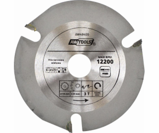 AWTools AWTOOLS WIDIOWA OTOČNÁ PÍLA TCT 125MMX22X3Z AW484...