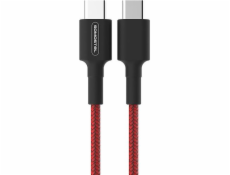 Somostel USB-C - USB-C USB kabel 1 m červený (28858)