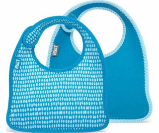 Built Mess Mate Dribble Dots Blue Bib 2 ks.