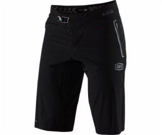 100% mužských šortek 100% Celium Shorts Black Velikost 34...