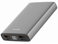 Powerbank Swissten Aluminum 10000 mAh Szary