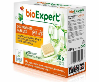 bioExpert, Ekologické tablety do myčky Vše v 1, 30 ks