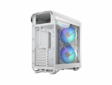 Fractal Design Compact RGB White TG Clear, Tower-Gehäuse