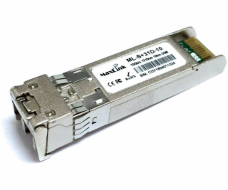 MaxLink 10G SFP+ optický modul, SM, 1310nm, 10km, 2x LC k...