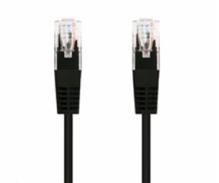 Kabel C-TECH patchcord Cat5e, UTP, černý, 3m