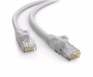 Kabel C-TECH patchcord Cat6e, UTP, šedý, 7,5m