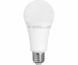 LTC PS LED žárovka A65 E27 SMD 20W 230V c.bílá 2400lm LTC.