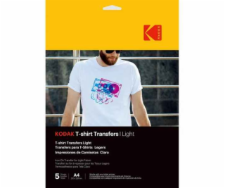 Kodak T-Shirt Transfers Light 5pcs (3510560)