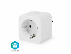 Nedis WIFIP121FWT - Wi-Fi | Měřič výkonu | 3680 W | Type F (CEE 7/3) | 0 - 55 °C | Bílá