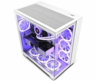 NZXT skriňa H9 Flow dvojkomorová ATX / 4x120mm fan / až 1...