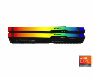 KINGSTON FURY Beast Black RGB EXPO 16GB DDR5 5200MHz CL36...