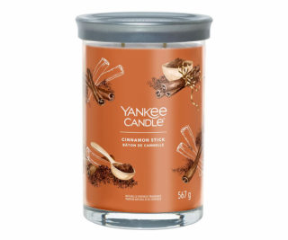 Svíčka ve skleněném válci Yankee Candle, Skořicová tyčink...